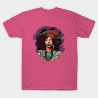 Tina Turner 1980s Style Retro Fan Art Design T-Shirt